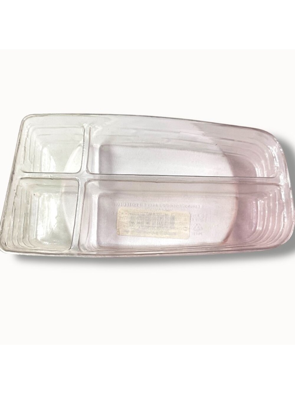 Longaberger Clear Plastic Basket Protector Divider Envelope Insert 43346 EUC